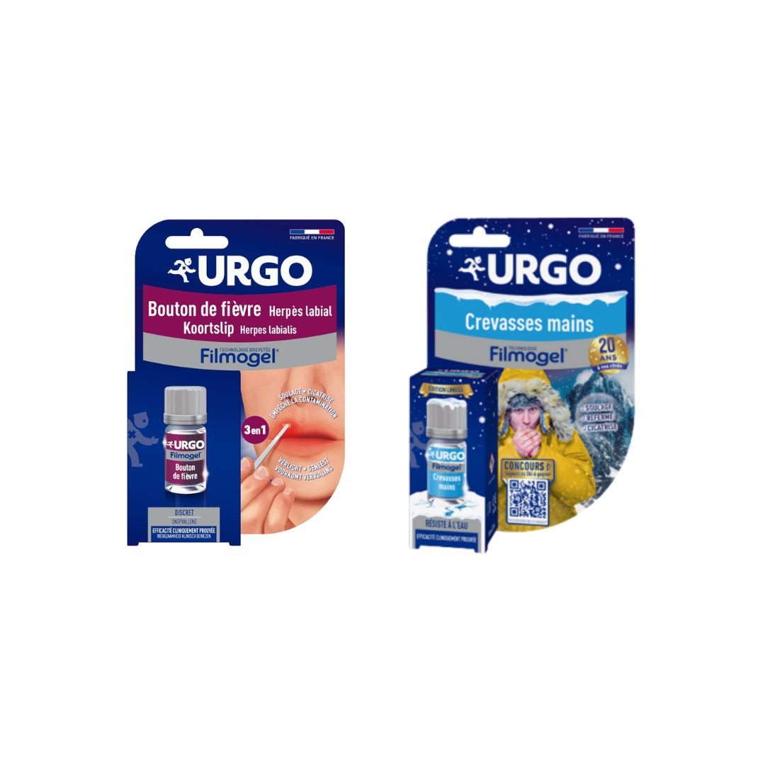 image Urgo – Crevasses mains et film bouton de fièvre